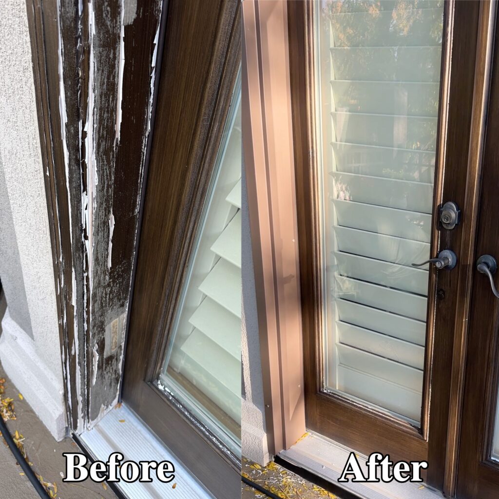 Find Aluminum capping for door frames in Highland - iWrapDoorFrames.com
